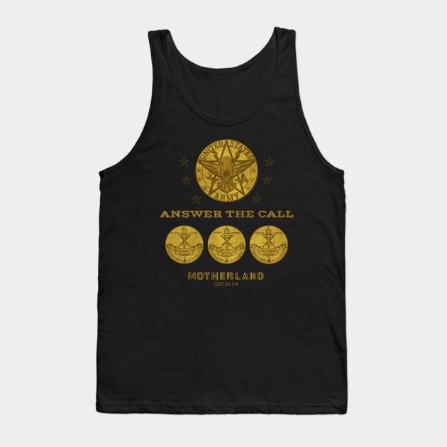 Answer The Call - Motherland Fort Salem Tank Top by SurfinAly Design 